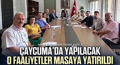 Çaycuma'da robotik kodlama, okul sporları ve zeka oyunları toplantısı düzenlendi