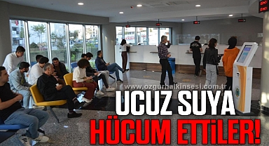 Çaycuma ucuz suya hücum ediyor!