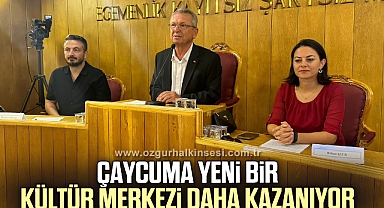 Çaycuma yeni bir kültür merkezi daha kazanıyor