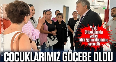 ÇOCUKLARIMIZ GÖÇEBE OLDU