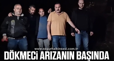 DÖKMECİ ARIZANIN BAŞINDA