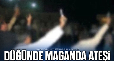 Düğünde maganda ateşi: 1 yaralı, 3 gözaltı