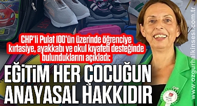 “EĞİTİM HER ÇOCUĞUN ANAYASAL HAKKIDIR”