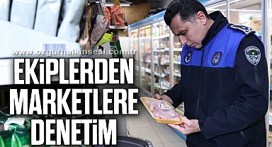 Ekiplerden marketlere denetim