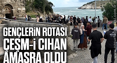 Gençlerin rotası 'Çeşm-i Cihan Amasra' oldu