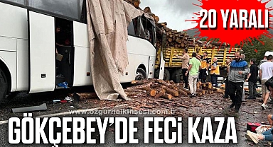 GÖKÇEBEY'DE FECİ KAZA