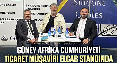 GÜNEY AFRİKA CUMHURİYETİ TİCARET MÜŞAVİRİ ELCAB STANDINDA
