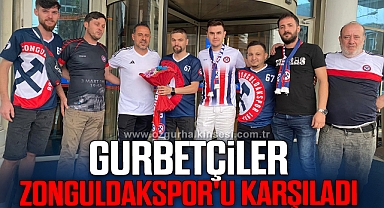 GURBETÇİLER ZONGULDAKSPOR'U KARŞILADI