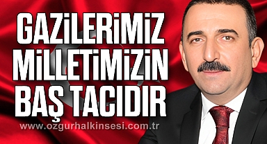HACIBEKTAŞOĞLU GAZİLER GÜNÜ’NÜ KUTLADI