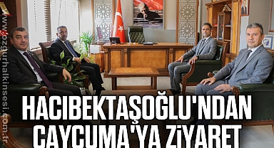 Hacıbektaşoğlu'ndan Çaycuma'ya ziyaret