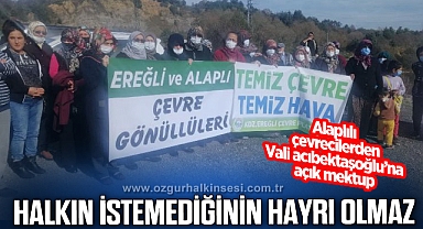 “HALKIN İSTEMEDİĞİNİN HAYRI OLMAZ”