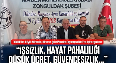 “İŞSİZLİK, HAYAT PAHALILIĞI, DÜŞÜK ÜCRET, GÜVENCESİZLİK...”