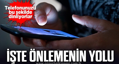 İŞTE ÖNLEMENİN YOLU