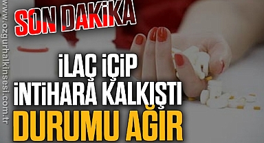 Karadeniz Ereğli'de intihar girişimi