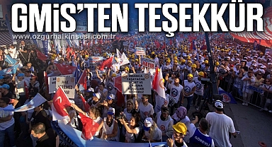 “KATILAN, DESTEK VE KATKI VEREN HERKESE TEŞEKKÜR EDİYORUZ”