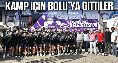 KDZ.EREĞLİ BELEDİYESPOR, 3.ETAP KAMPI İÇİN BOLU’YA GİTTİ