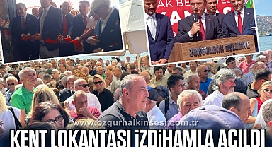 KENT LOKANTASI İZDİHAMLA AÇILDI