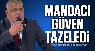 Mandacı güven tazeledi