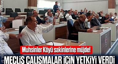 MECLİS ÇALIŞMALAR İÇİN YETKİYİ VERDİ