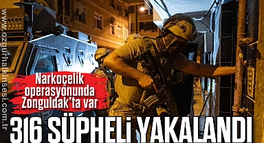 Narkoçelik operasyonunda Zonguldak'ta var