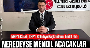 “NEREDEYSE MENDİL AÇACAKLAR”