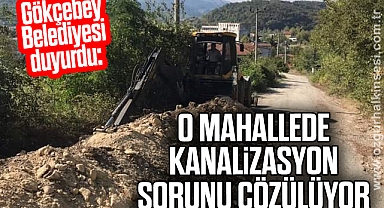 O MAHALLEDE KANALİZASYON SORUNU ÇÖZÜLÜYOR