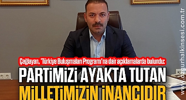 “PARTİMİZİ AYAKTA TUTAN, MİLLETİMİZİN İNANCIDIR”