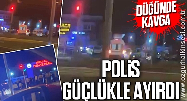 POLİS GÜÇLÜKLE AYIRDI