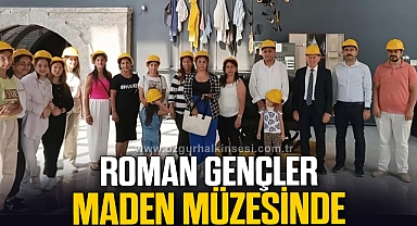 ROMAN GENÇLER MADEN MÜZESİNDE