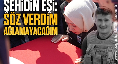 Şehidin eşi: