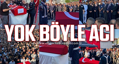 Şehit Uzman Çavuş Ömer Eroğlu son yolculuğuna uğurlandı