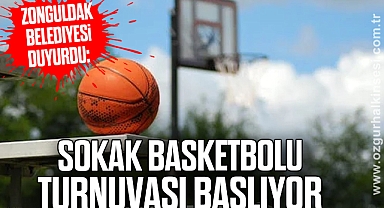 SOKAK BASKETBOLU TURNUVASI BAŞLIYOR