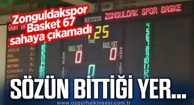 SÖZÜN BİTTİĞİ YER…