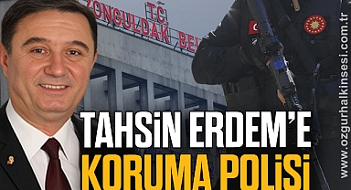 Tahsin Erdem’e koruma polisi