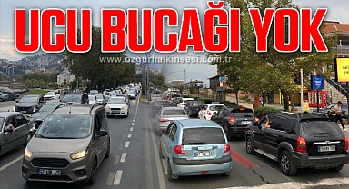 TRAFİK KUYRUĞU ÇİLEDEN ÇIKARDI