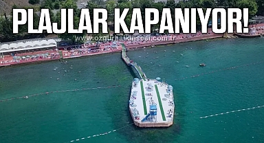 YAZ SEZONU BİTİYOR, PLAJLAR KAPANIYOR!