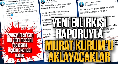 “YENİ BİLİRKİŞİ RAPORUYLA MURAT KURUM'U AKLAYACAKLAR