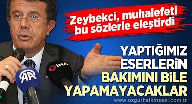 Zeybekci, Zonguldak'ta muhalefeti eleştirdi