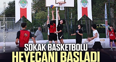 ‘Zonguldak 3x3 Sokak Basketbolu Turnuvası’ heyecanı başladı