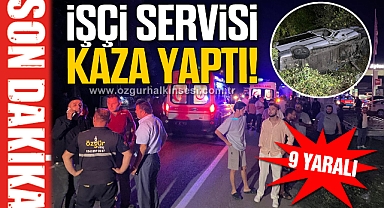 Zonguldak'ta trafik kazası: 9 yaralı