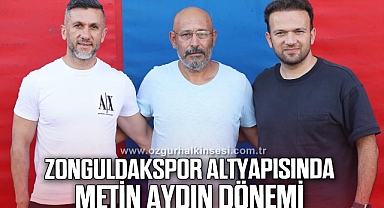 ZONGULDAKSPOR ALTYAPISINDA METİN AYDIN DÖNEMİ 
