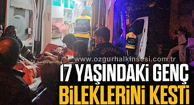 17 yaşındaki genç intihar girişiminde bulundu