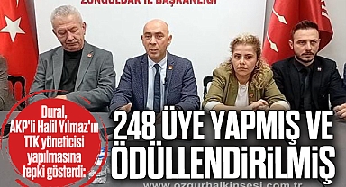 '248 üye yapmış ve ödüllendirilmiş'