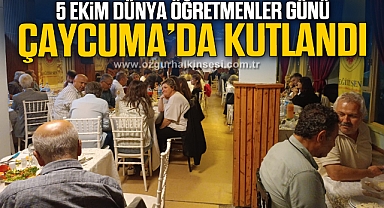 5 Ekim Dünya Öğretmenler Günü Çaycuma’da kutlandı