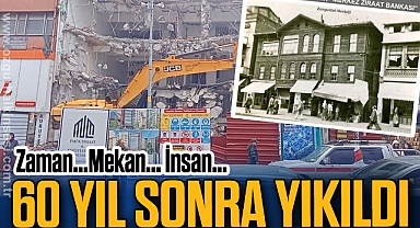 60 YIL SONRA YIKILDI