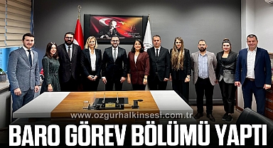 BARO GÖREV BÖLÜMÜ YAPTI