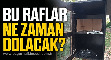 BU RAFLAR NE ZAMAN DOLACAK?