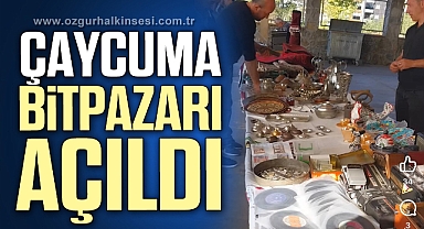 ÇAYCUMA BİTPAZARI AÇILDI