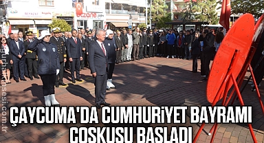 Çaycuma'da Cumhuriyet Bayramı coşkusu başladı
