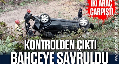Çaycuma’da trafik kazası; 3 kişi yaralandı